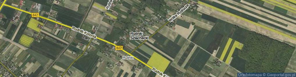 Zdjęcie satelitarne Rudnik Szlachecki ul.